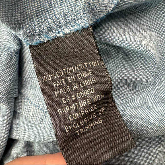 Jacob Annexe 100% Cotton Long Sleeve Button Down - Picture 12 of 12